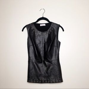 Bailey 44 Vegan Leather Top